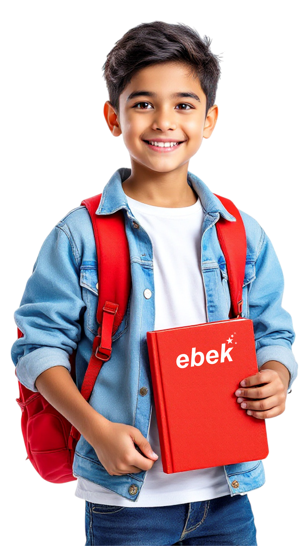 Student with ObeK book